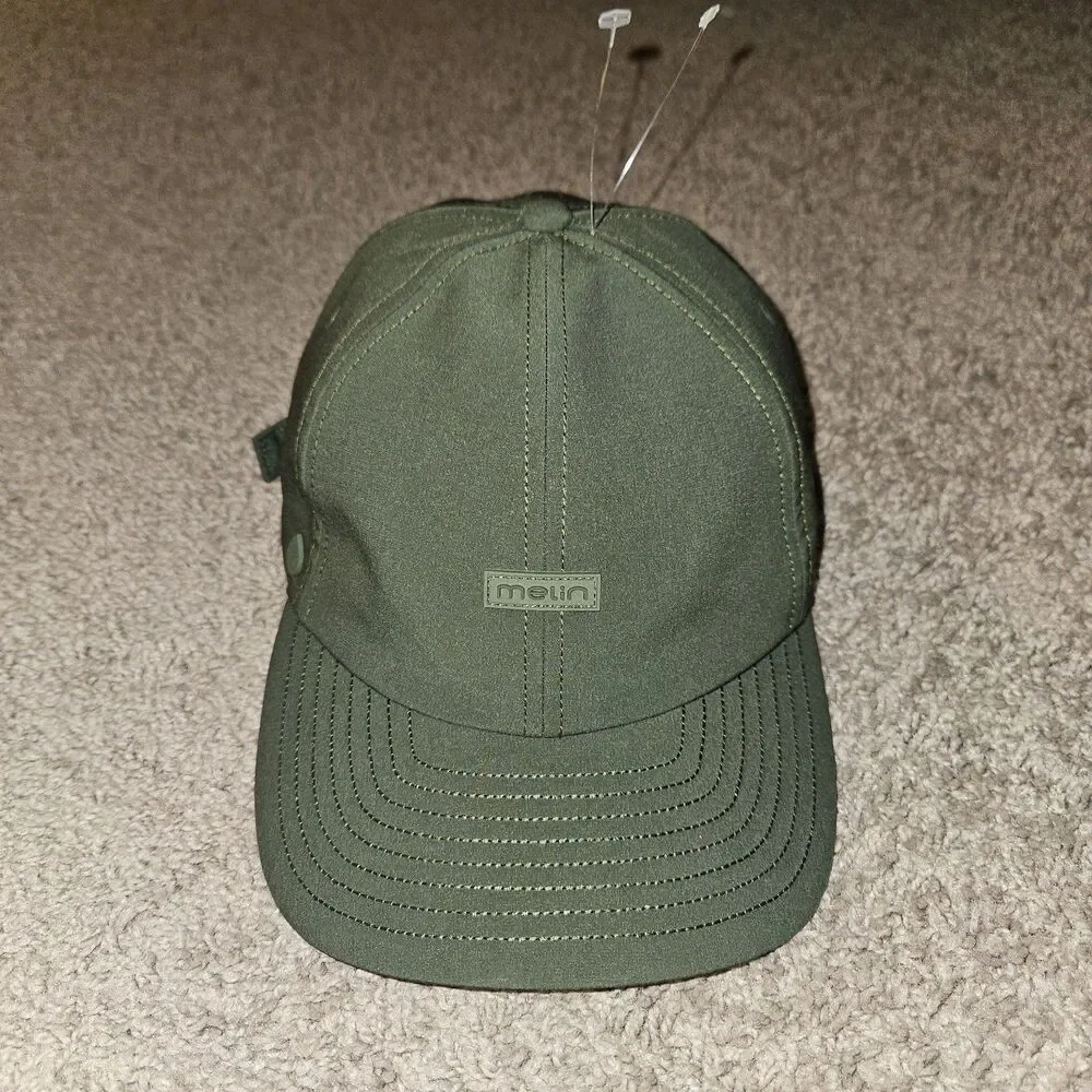 Melin Hydro The Legend Strapback Hat Military Green Classic
